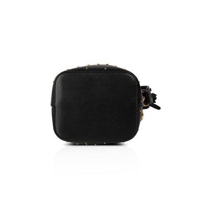 Fendi Studded Mini Mon Tresor Bucket Bag