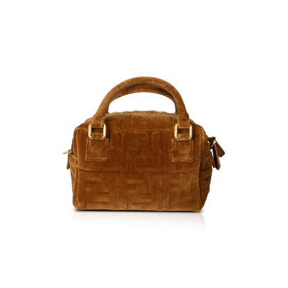 Fendi Velvet Mama Boston Bag
