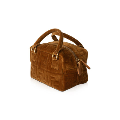 Fendi Velvet Mama Boston Bag