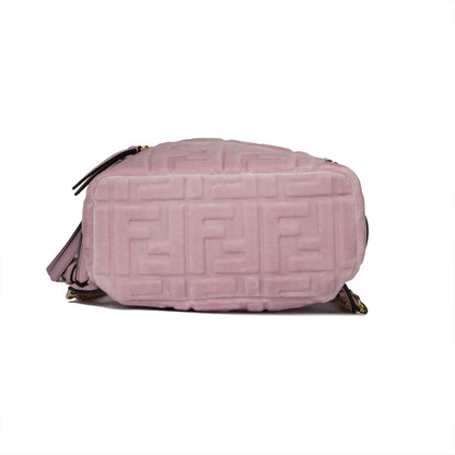 Fendi Velvet Mini Backpack