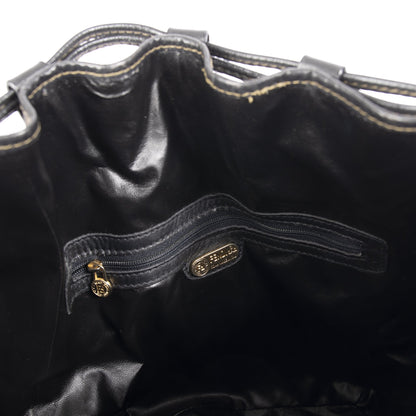 Fendi Vintage Checkered Bucket Bag