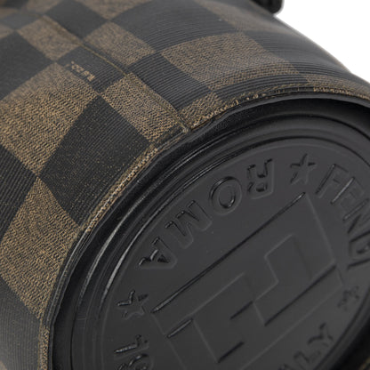 Fendi Vintage Checkered Bucket Bag