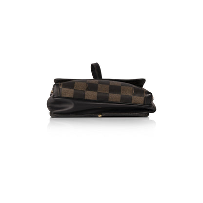 Fendi Vintage Checkered Crossbody Bag