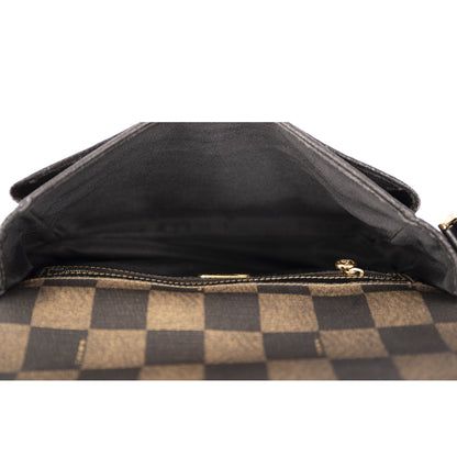 Fendi Vintage Checkered Crossbody Bag