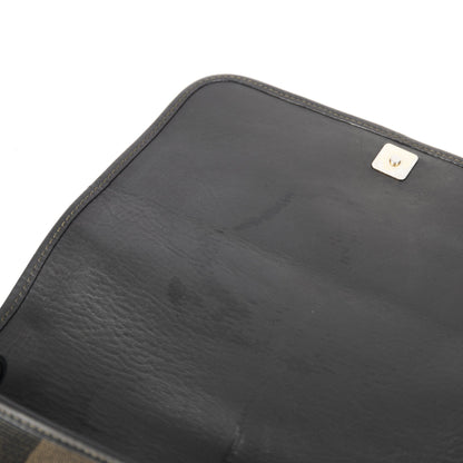 Fendi Vintage Pequin Crossbody Bag