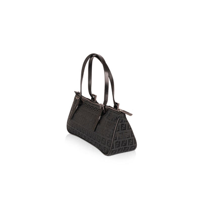Fendi Vintage Small Zucchino Handle Bag