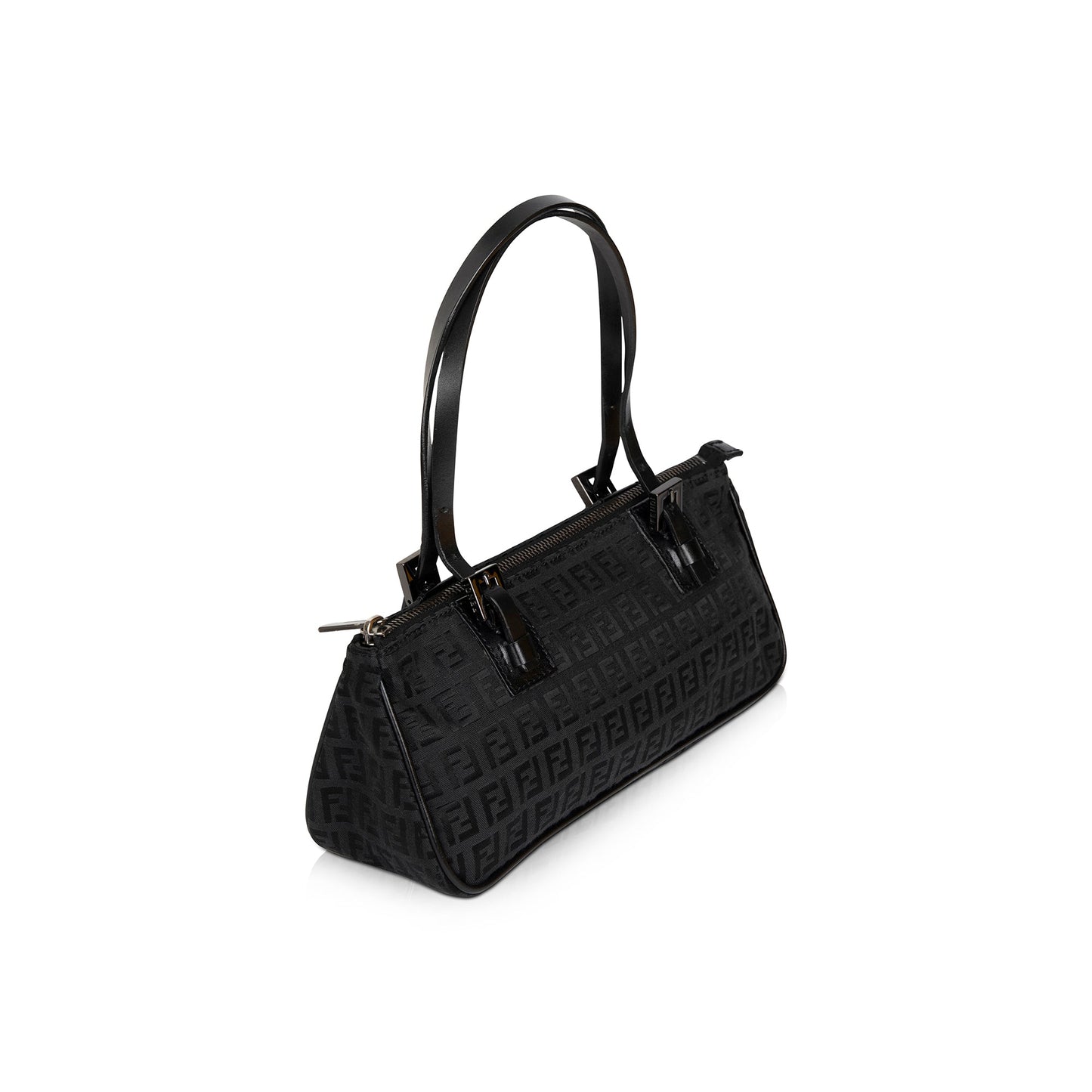 Fendi Vintage Small Zucchino Handle Bag