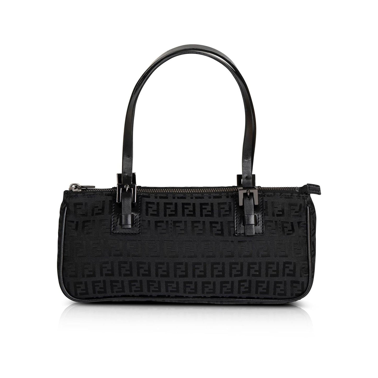 Fendi Vintage Small Zucchino Handle Bag