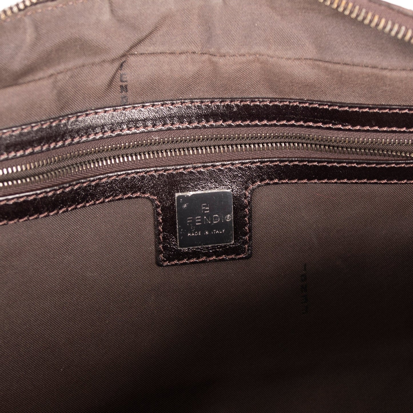 Fendi Vintage Zucca Bowler Bag