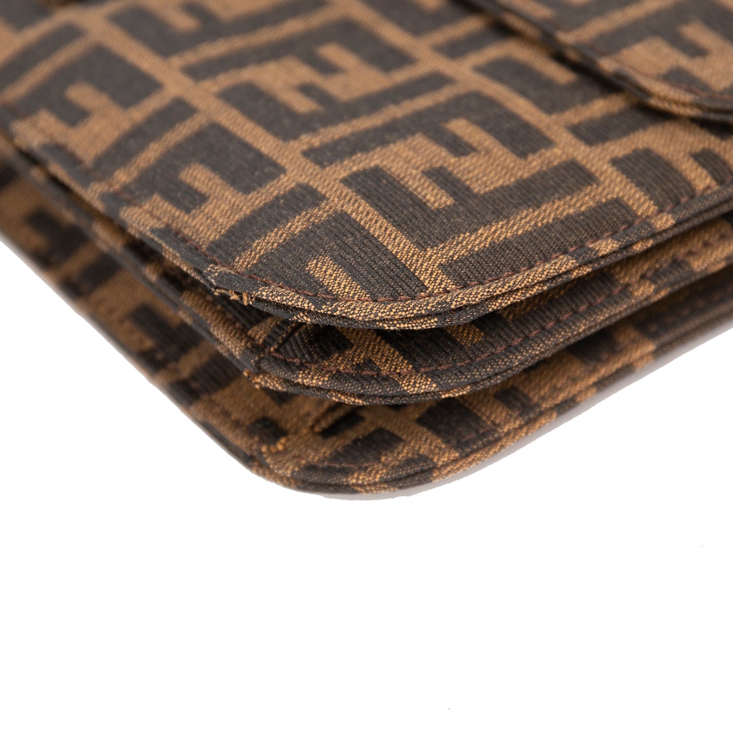 Fendi Zucca Baguette Shoulder Bag