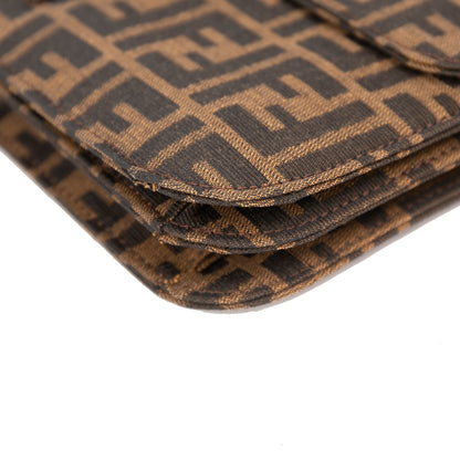 Fendi Zucca Baguette Shoulder Bag