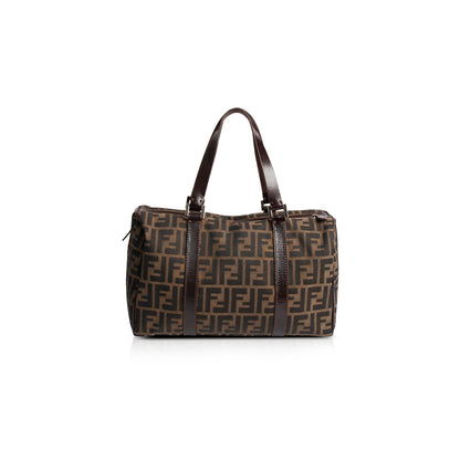 Fendi Zucca Boston Bag