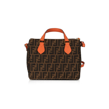 Fendi Zucca Boston Bag