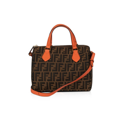 Fendi Zucca Boston Bag