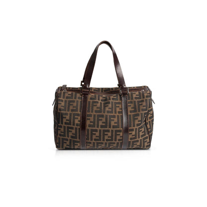 Fendi Zucca Boston Bag