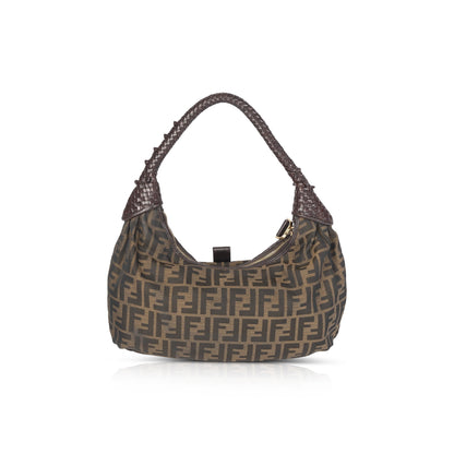 Fendi Zucca Spy Hobo