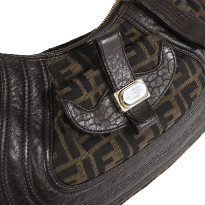 Fendi Zucca Spy Hobo