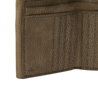 Fendi Zucchino Compact Wallet