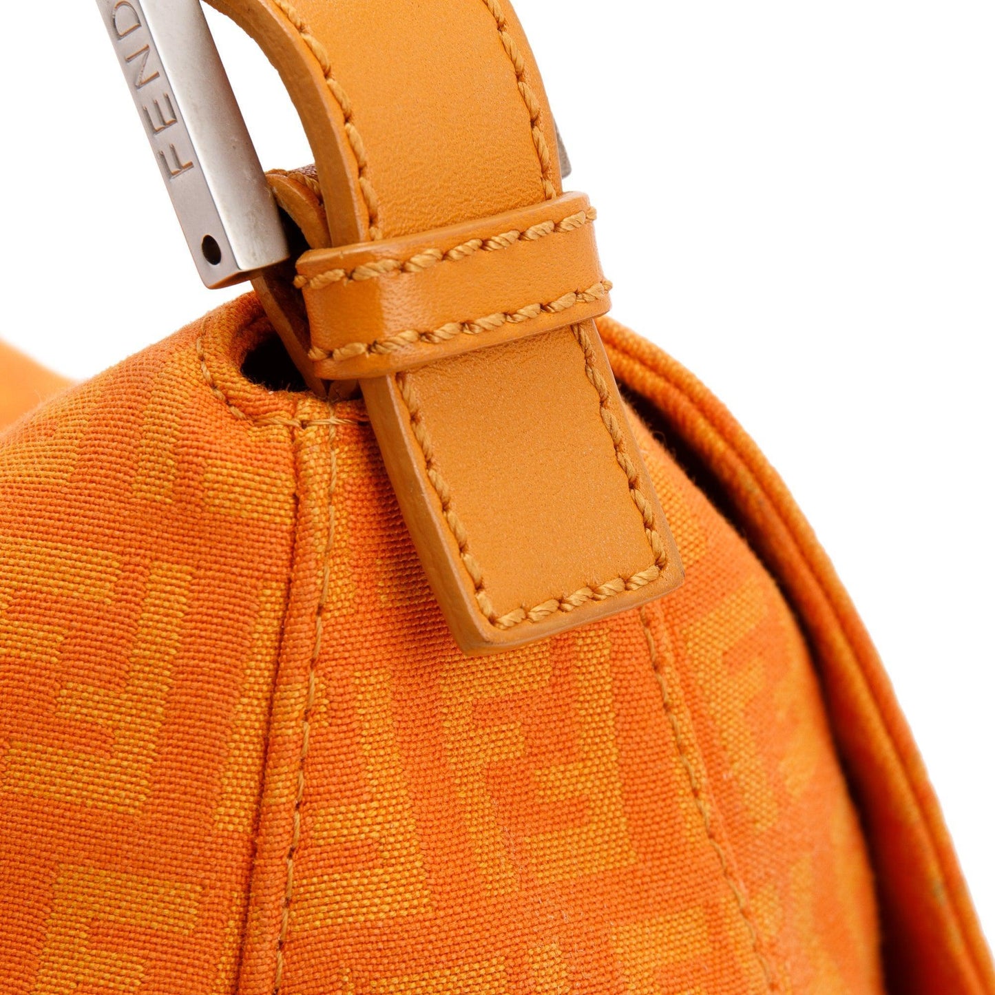 Fendi Zucchino Mama Forever Baguette Bag