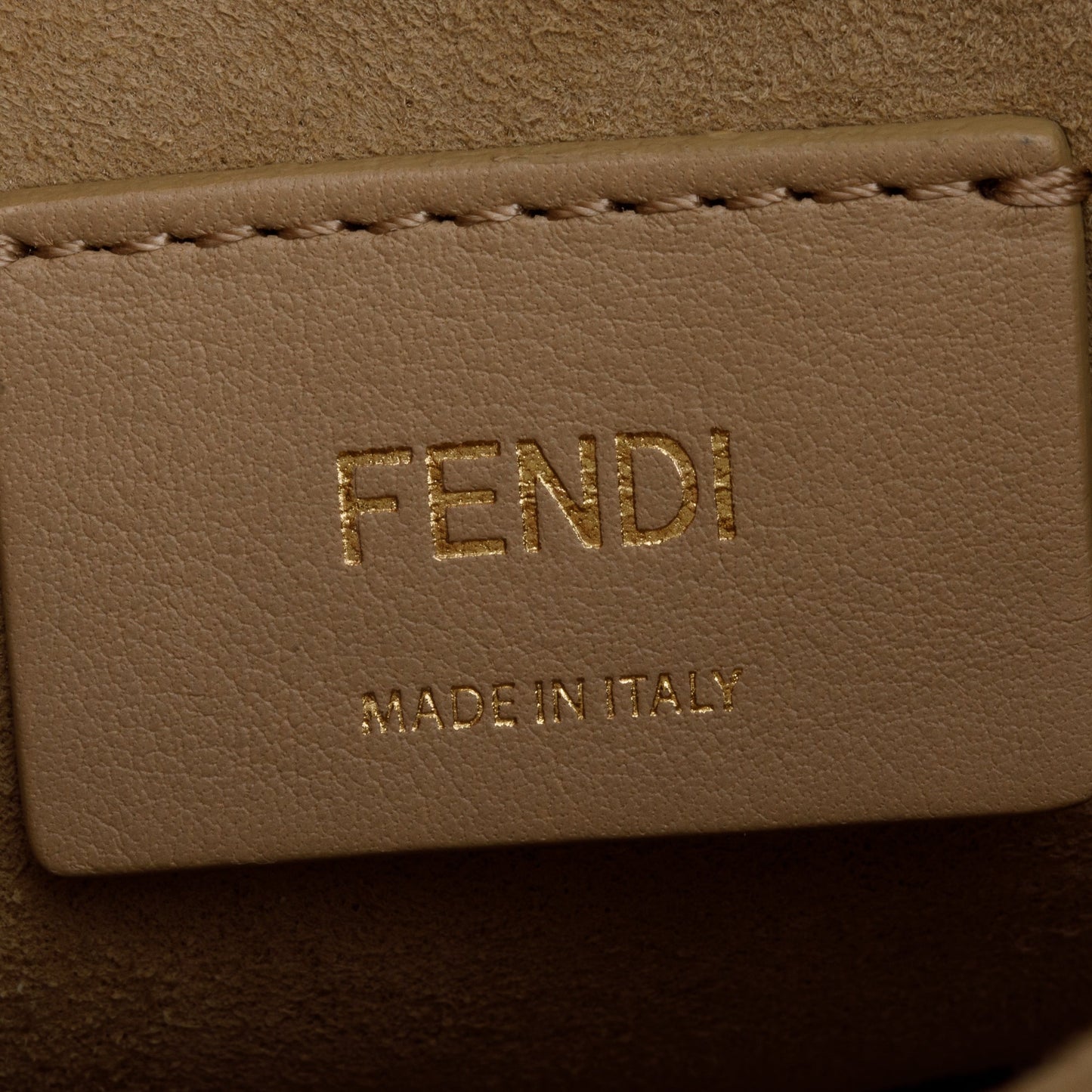 Fendi x Fila White Multicolor Calfskin Leather Logo Mania Kan I Shoulder Bag
