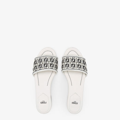 Fendi FF Interlace Sandals