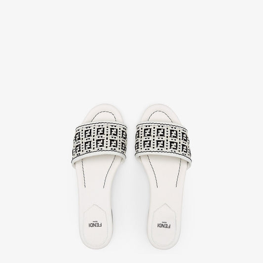 Fendi FF Interlace Sandals