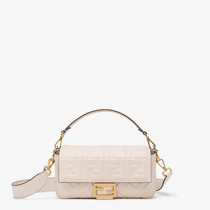 Fendi Nappa FF Baguette Medium