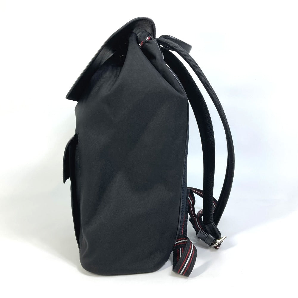 DIOR HOMME Backpack 1MOBA062 Canvas / leather black BEE MOTION mens