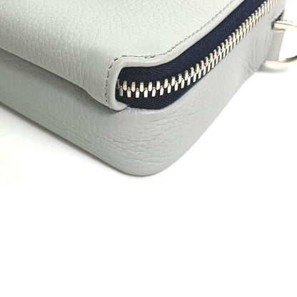 Dior Shoulder Bag leather gray logo 2PUBC120GBC H07E mens