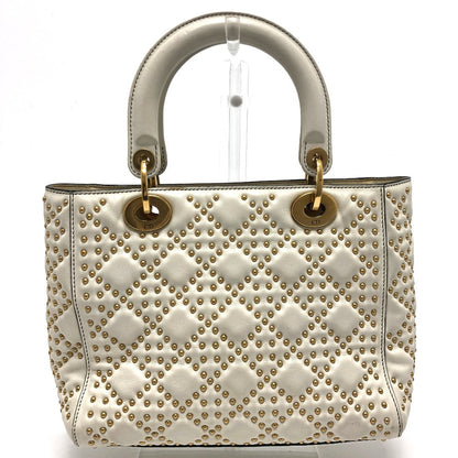 Dior Handbag M0579CVNZ030ETF leather white Canage Tote Bag Women