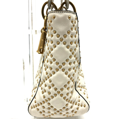 Dior Handbag M0579CVNZ030ETF leather white Canage Tote Bag Women