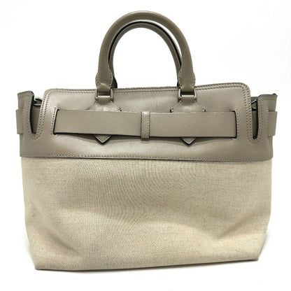 BURBERRY Handbag 4076673 Canvas / leather beige Belt bag medium Women