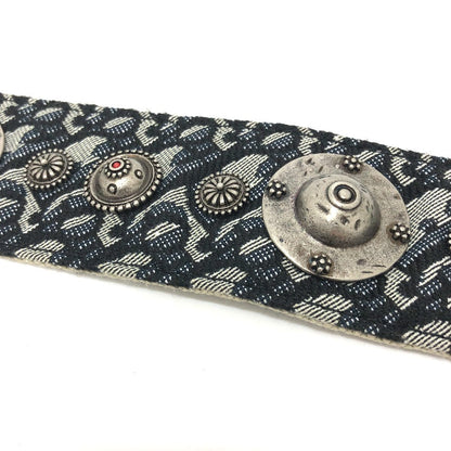 Dior Shoulder strap canvas Navy Oblique logo medallion