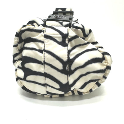 CHANEL Shoulder Bag Nylon white Sports CC COCO Mark
