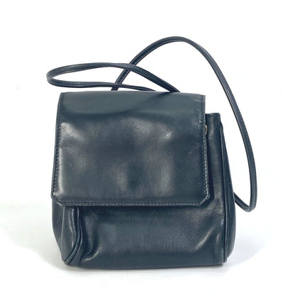 Dior Shoulder Bag leather black pochette bag purse Women