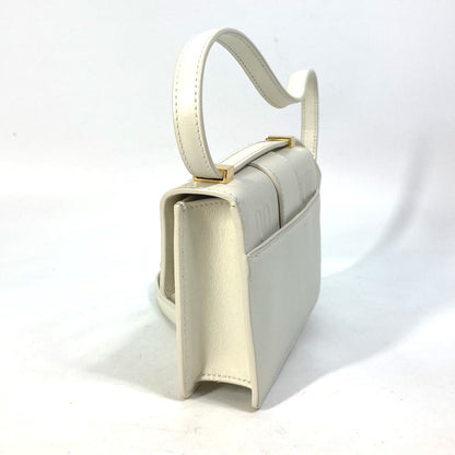 Christian Dior Shoulder Bag leather white CDMetal Montagne 30 Women