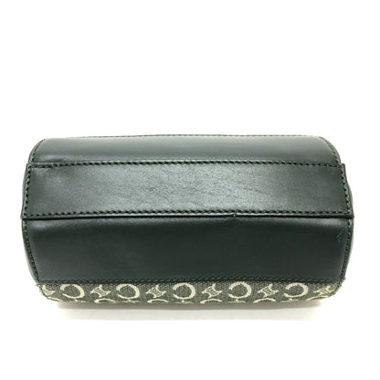 CELINE Pouch canvas khaki C Macadam unisex(Unisex)