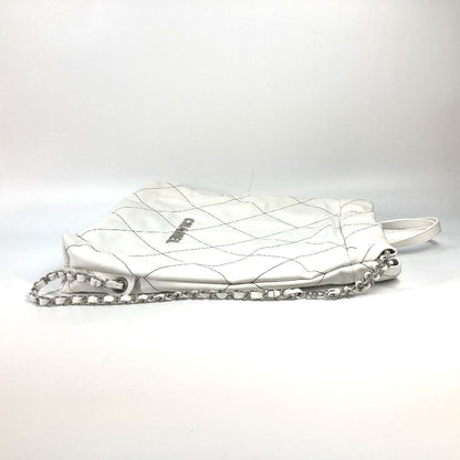 CHANEL Backpack AS3313 lambskin white Handbag 2WAY bag CHANEL22 Small
