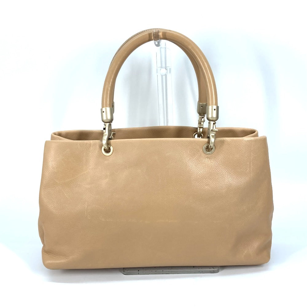 CHANEL Handbag Caviar skin beige Shoulder Bag bag shawl CC COCO Mark Women