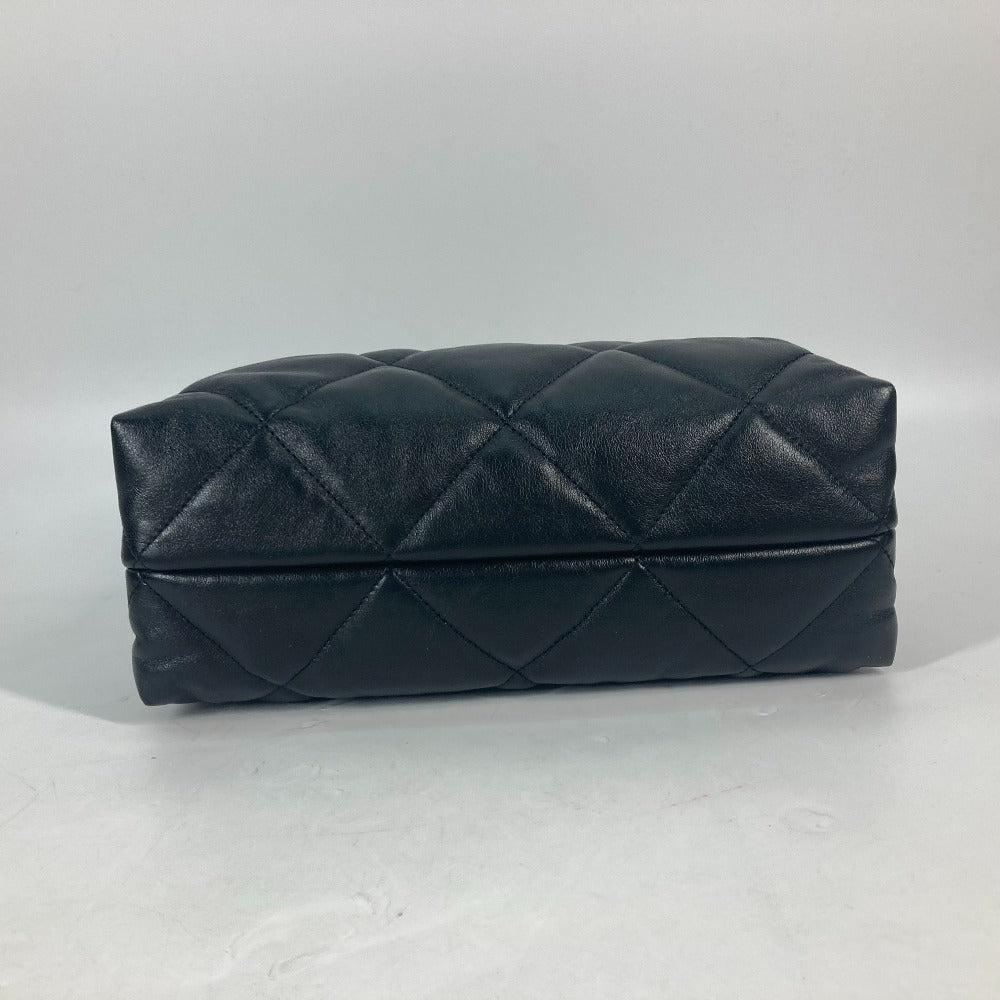 CHANEL Shoulder Bag AS3502 lambskin black Chain bag quilted Matelasse small shopping bag