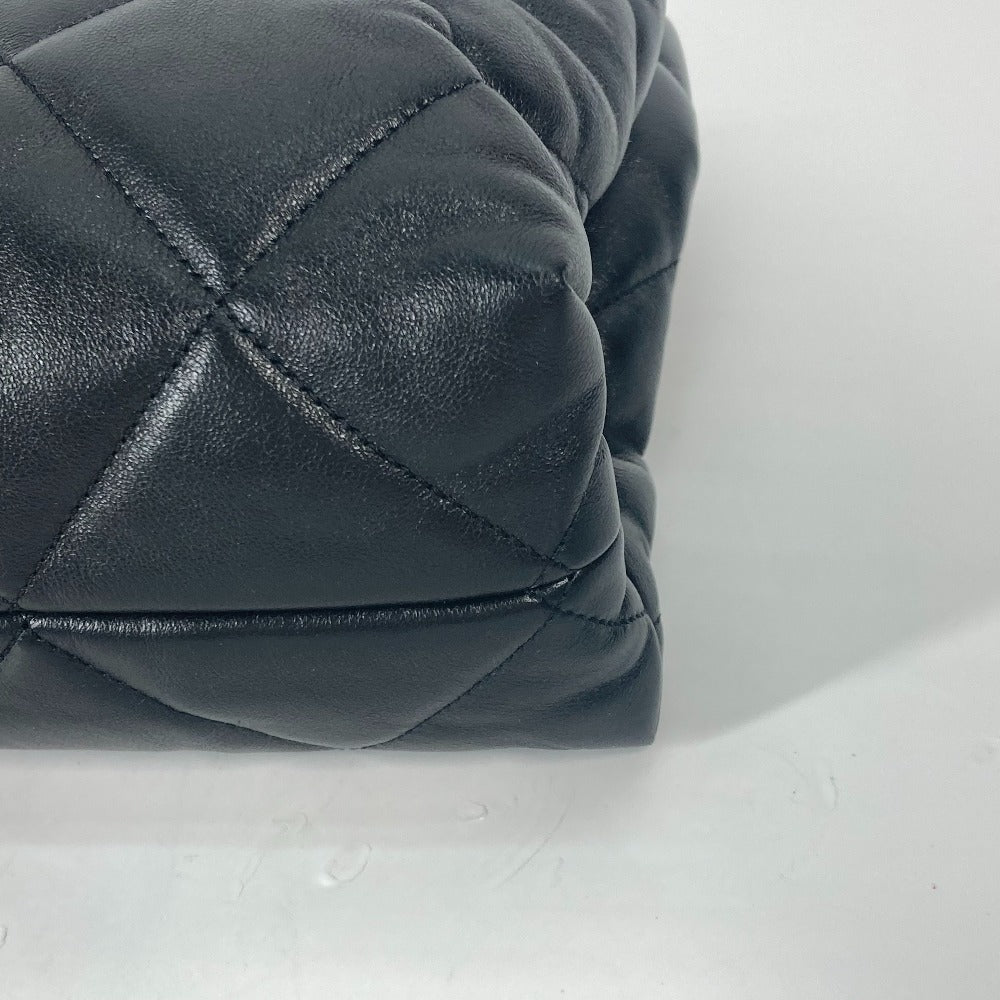 CHANEL Shoulder Bag AS3502 lambskin black Chain bag quilted Matelasse small shopping bag