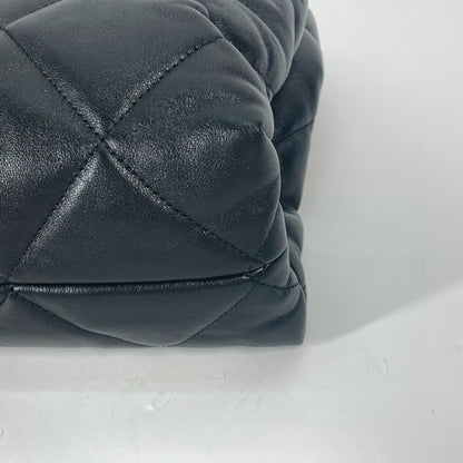 CHANEL Shoulder Bag AS3502 lambskin black Chain bag quilted Matelasse small shopping bag