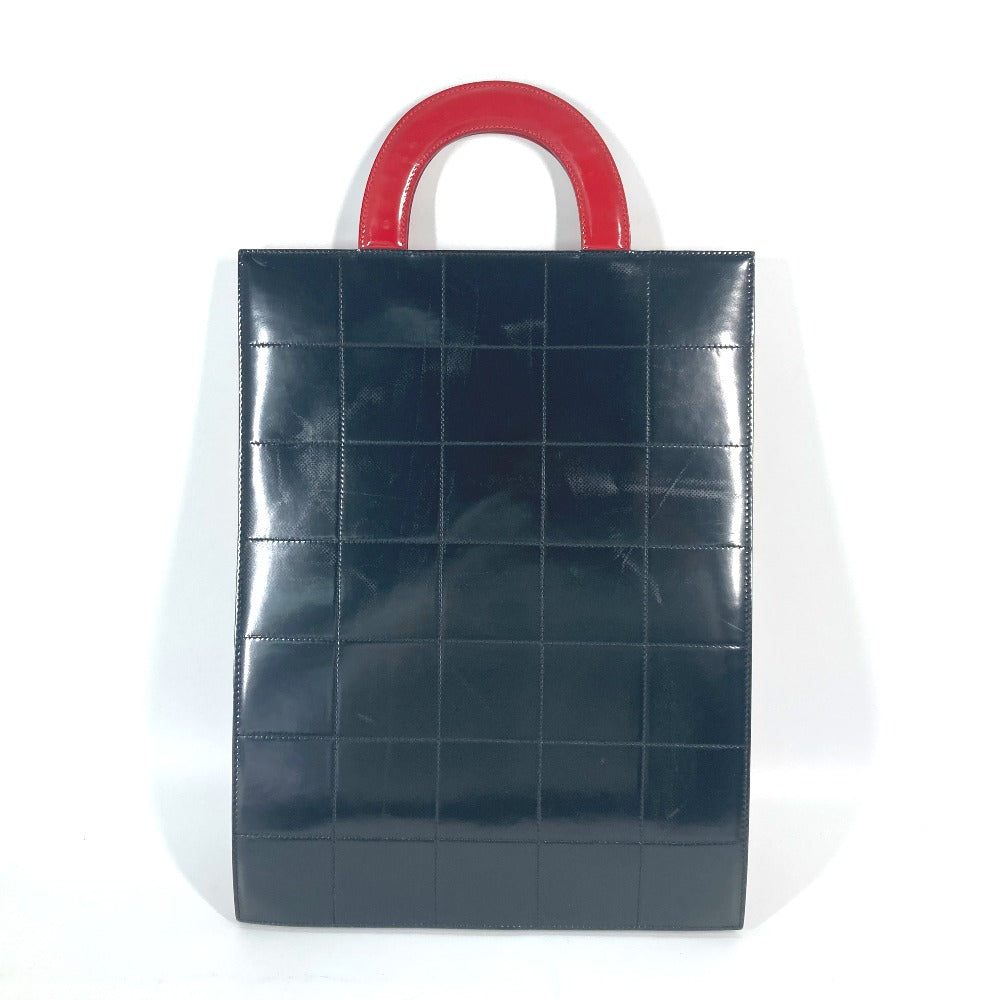 CHANEL Handbag patent leather , leather Red Vertical Tote Bag Mademoiselle Coco Chanel Women
