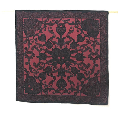 Dior scarf silk black logo paisley Women