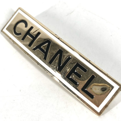 CHANEL Valletta metal gold B21B logo Women