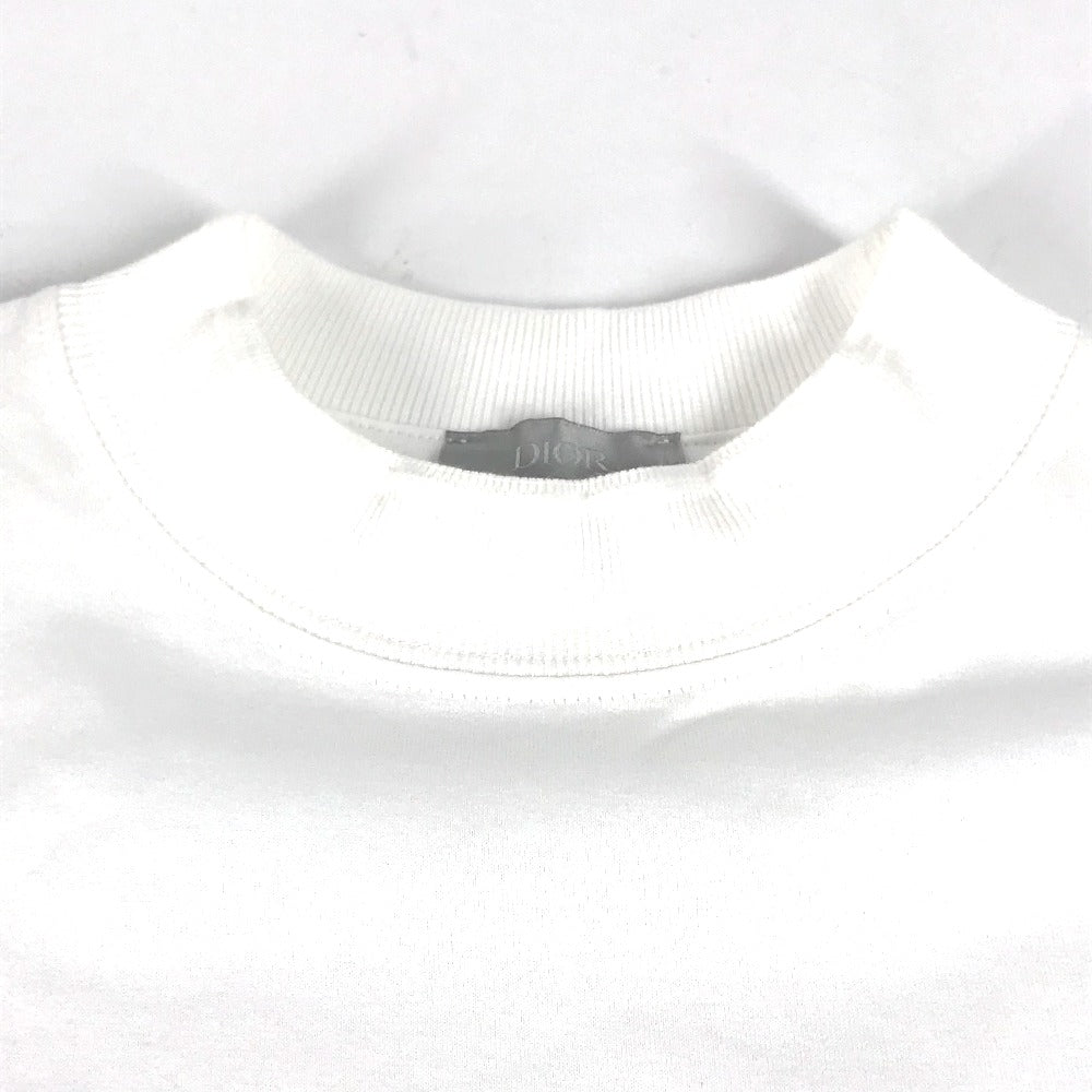 Dior Short sleeve T-shirt 193J635A0677 cotton white KENNY SCHARF collaboration Kenny Scharf logo mens XXS