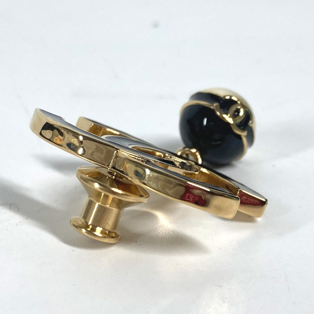 CHANEL Brooch metal gold B24S CC COCO Mark Fake Pearl