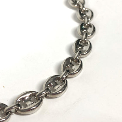 Dior Necklace N2062HOMMT metal Silvertype Chain Necklace Accessories Cylinder Cannage mens
