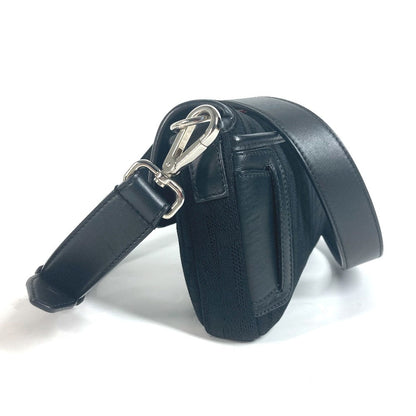 FENDI Shoulder Bag 7VA472 Mesh, Leather, Rubber black mesh Mamma Bucket mens