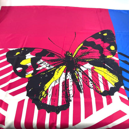 Dior scarf 22ANP090I610 silk pink Butterfly butterfly Women